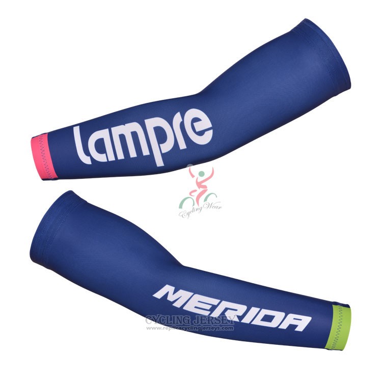 2014 Lampre Arm Warmer Cycling Bluee